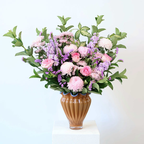 Marshmellow Luxe | Pink & Purple Flower Bouquet