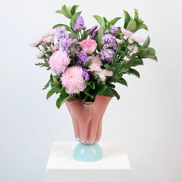 Marshmellow - Pink & Purple Flower Bouquet