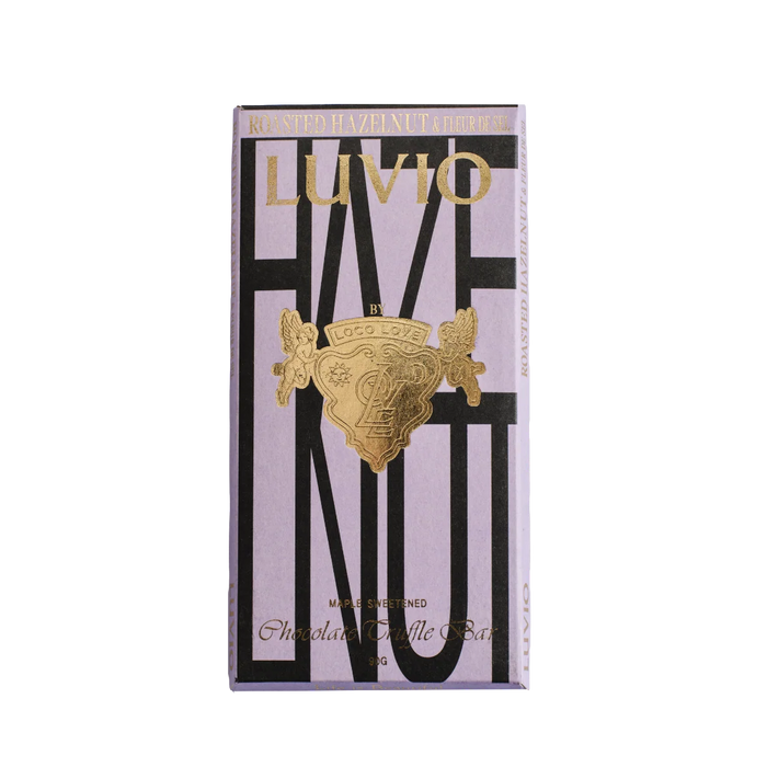 Loco Love Chocolate Roasted Hazelnut 100g artisan chocolate gift for flower and gift delivery Sydney by Bloom Drop