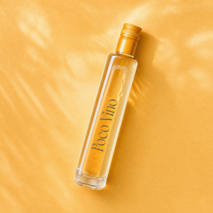 Poco Vino Chardonnay mini wine bottle gift available with Bloom Drop flower and gift delivery in Sydney