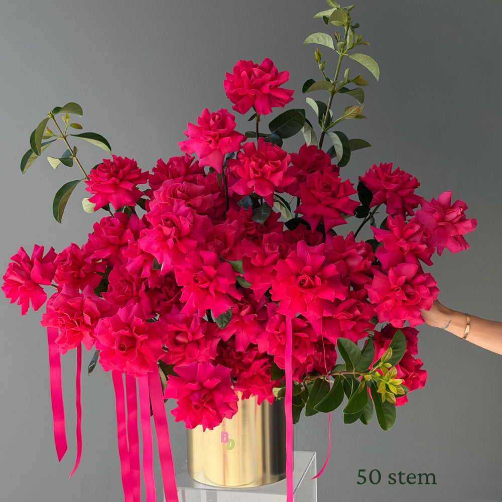 Luxury Roses in Pot