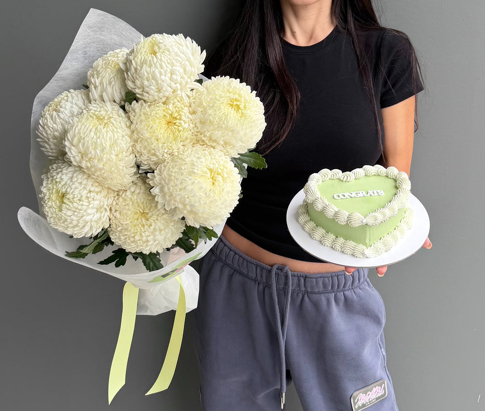 Flowers & Cake Bundle!