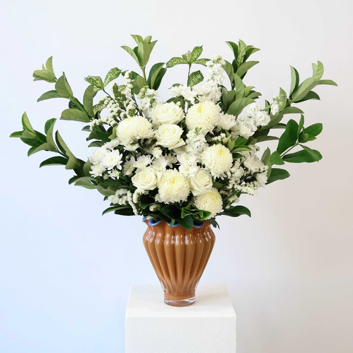 Milkshake - White Flower Bouquet