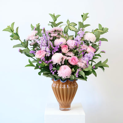 Marshmellow Luxe | Pink & Purple Flower Bouquet