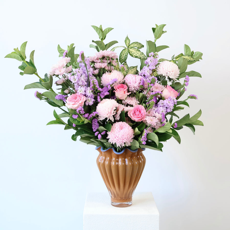 Marshmellow Luxe | Pink & Purple Flower Bouquet
