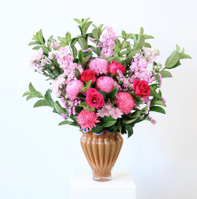 Flossy Luxe | Pink Flower Bouquet