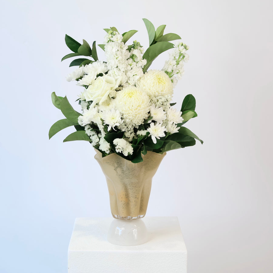 Milkshake - White Flower Bouquet