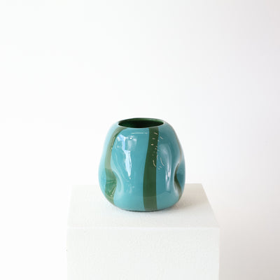 Candy Small Teal Vase