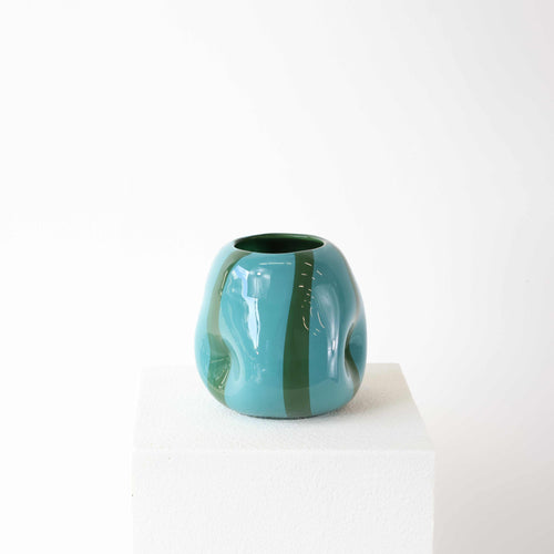 Candy Small Teal Vase