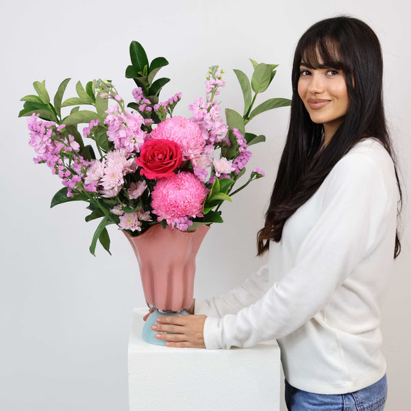 Flossy - Pink Flower Bouquet