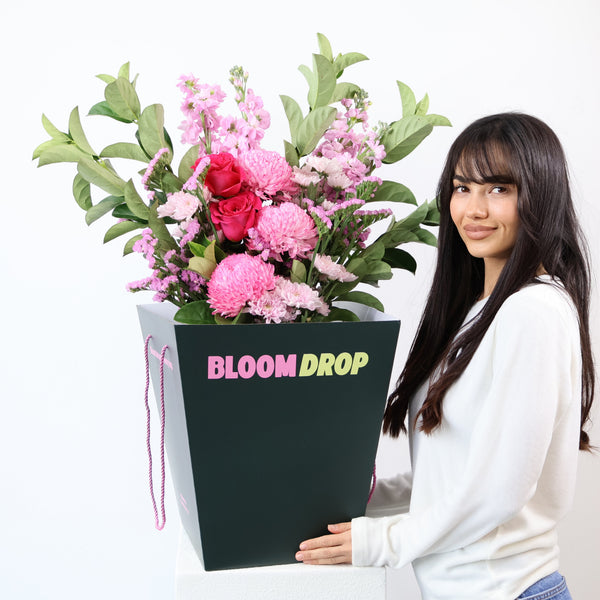 Flossy Large | Pink Flower Bouquet
