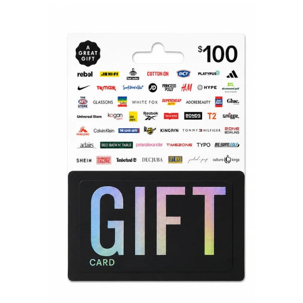 $100 gift card