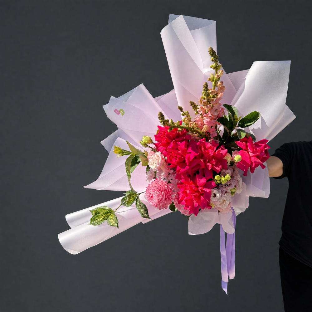 Flossy - Pink Flower Bouquet