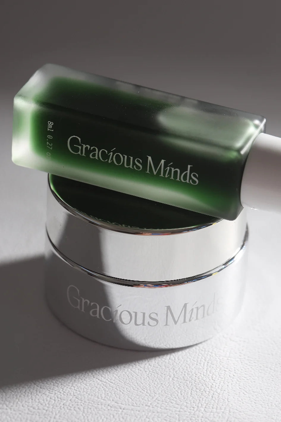 Gracious Minds Photosynthesis Retinol Alternative Firming Elixir and Green Genes Hydration Face Cream