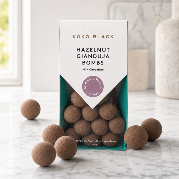 Koko Black - Hazelnut Gianduja Bombs – 100g