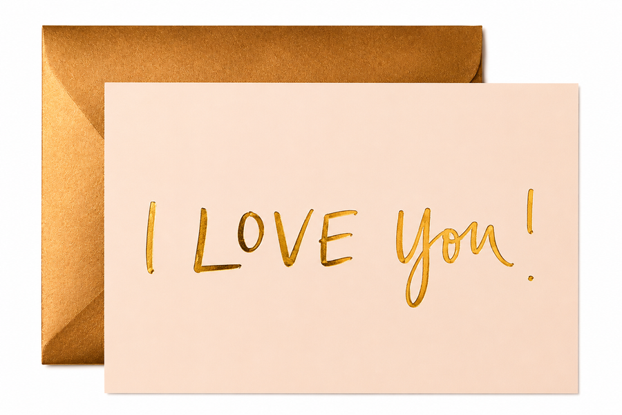 I Love You Gift Hamper – Flowers, Wine & Chocolate