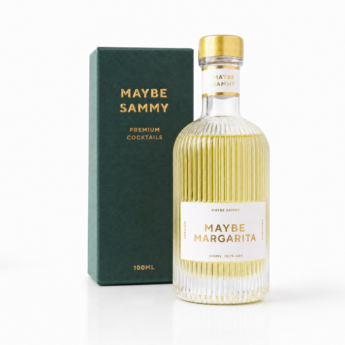 Maybe Sammy Maybe Margarita 100ml premium ready-to-drink cocktail with gift box