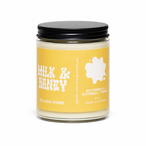 Milk and Honey Candle