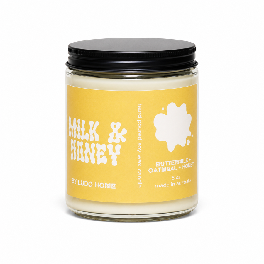 Milk and Honey Candle